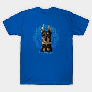 Doberman Eat Play Love T-Shirt